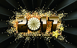 2017年主題酷炫矢量背景素材