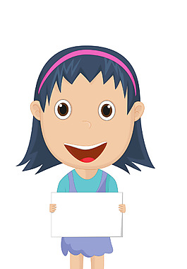 卡通幼兒畫板EPS