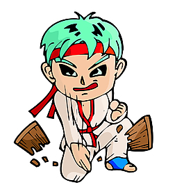 矢量日本武術(shù)EPS
