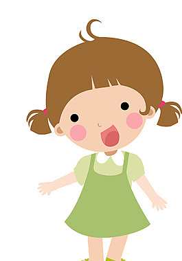 矢量小孩兒童EPS
