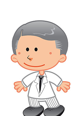 矢量卡通醫(yī)生EPS