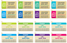 促銷打折標(biāo)簽素材