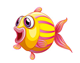 卡通動物魚類EPS