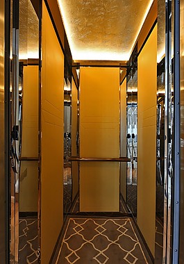 豪華室內(nèi)走廊背景墻設(shè)計圖