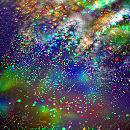 虛化夢幻光斑背景圖片1