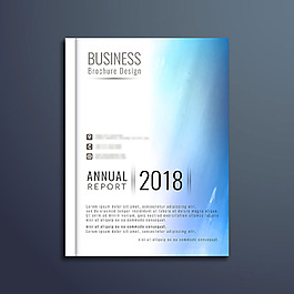 抽象優(yōu)雅的商業(yè)手冊模板