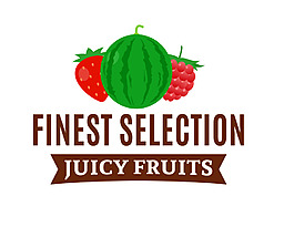 矢量卡通水果標(biāo)簽EPS