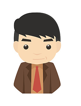 矢量卡通企業人員EPS