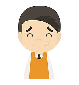 矢量卡通服務(wù)人物