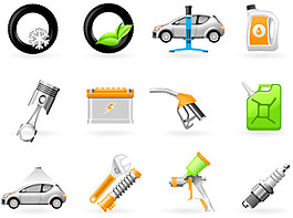 汽車服務icons1