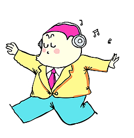卡通音樂男孩EPS