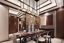 簡約餐廳裝修效果圖