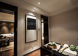 中式家居餐廳裝修效果圖