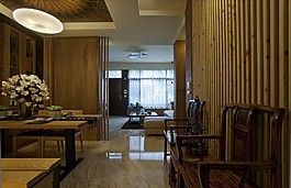 精美時(shí)尚餐廳裝修效果圖