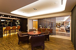 新中式簡(jiǎn)約餐廳餐桌背景墻設(shè)計(jì)圖