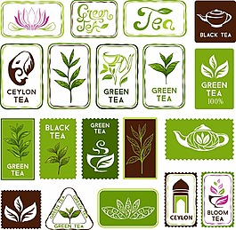 綠茶圖標(biāo)設(shè)計(jì)
