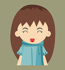 卡通創(chuàng)意女孩