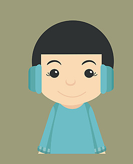 矢量人物圖標(biāo)EPS