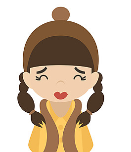 矢量卡通性感女性EPS