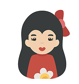 矢量漂亮美女EPS