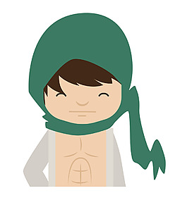 矢量時尚炫酷男孩