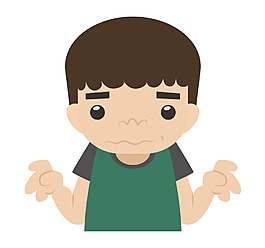 卡通矢量男孩