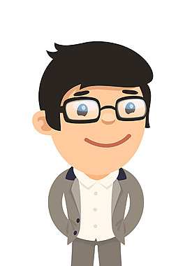 矢量卡通時尚男孩EPS
