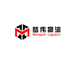 企業標識logo psd M字母商標