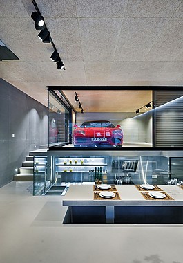 現(xiàn)代簡約餐廳餐桌設(shè)計圖