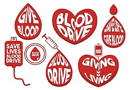 血液献血图标