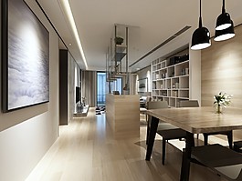 現(xiàn)代家居餐廳裝修效果圖