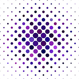 紫色圆点装饰图案背景设计