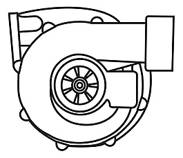 增压器矢量素材-W-8