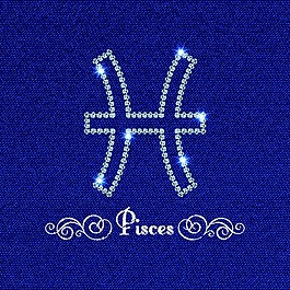 星座點(diǎn)狀發(fā)光背景矢量素材