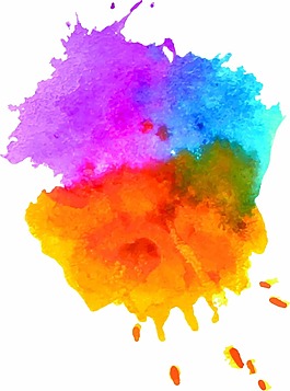 水彩背景矢量素材