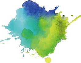 水彩背景矢量素材
