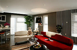 现代客厅沙发设计图
