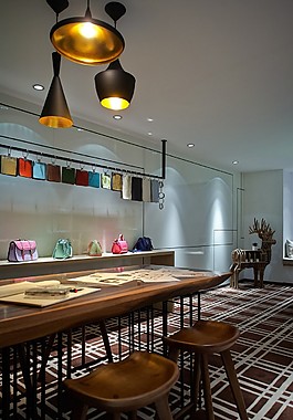 簡(jiǎn)約餐廳餐桌背景墻效果圖