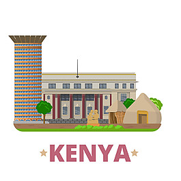 肯尼亞建筑漫畫圖片