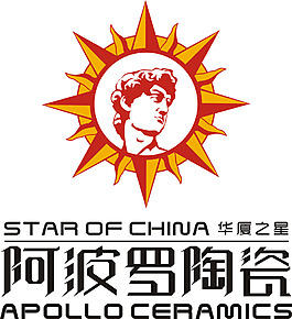 阿波罗人头logo