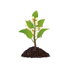 清新綠芽元素