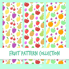 几种水果装饰图案平面设计素材