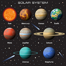 行星星球图标