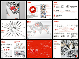 BOBST集团画册版式设计矢量文件素材