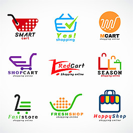 購物車標志設計圖片