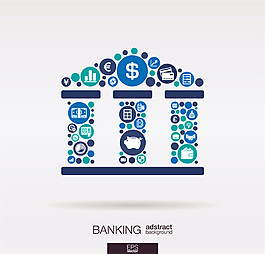 金融银行理财图标图片