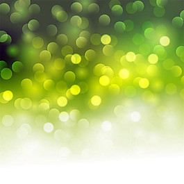 綠色夢幻光斑背景圖片