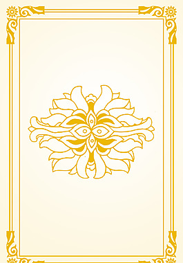 古典傳統花紋背景
