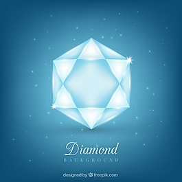 璀璨的钻石背景