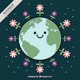 可愛的世界背景在平面設(shè)計(jì)中